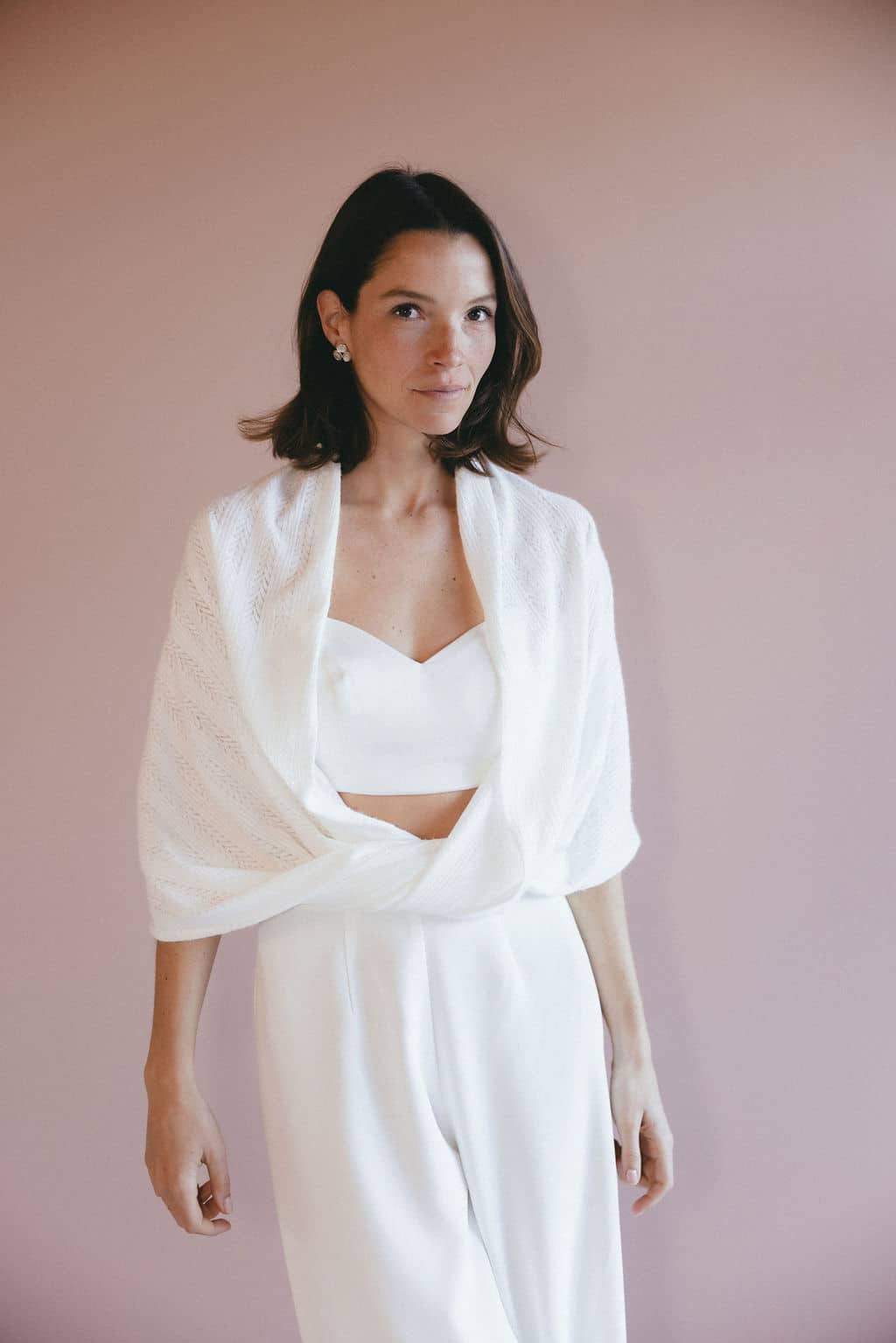 Chale de mariée Léa – Image 2