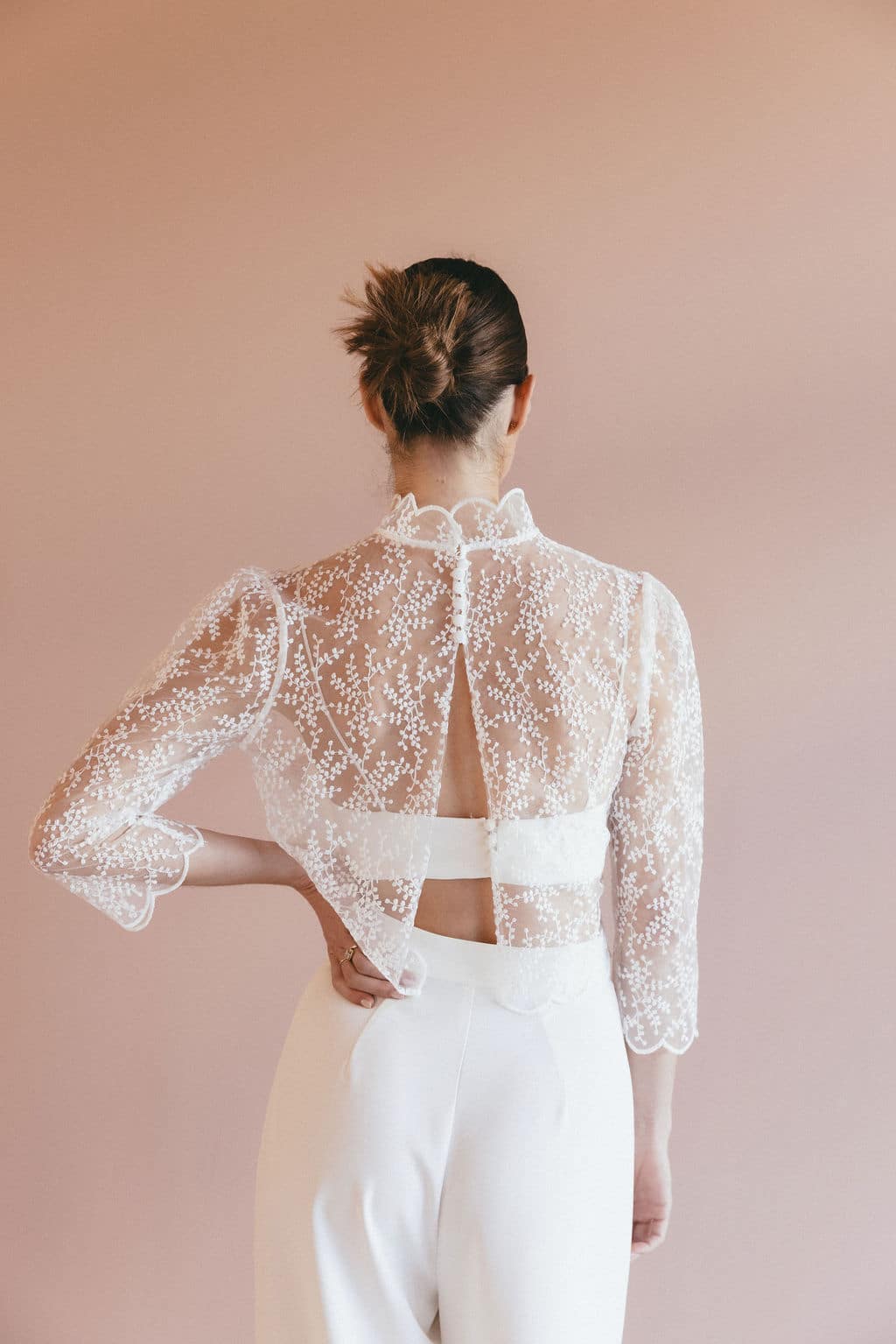 Blouse -Garance col monté – Image 4