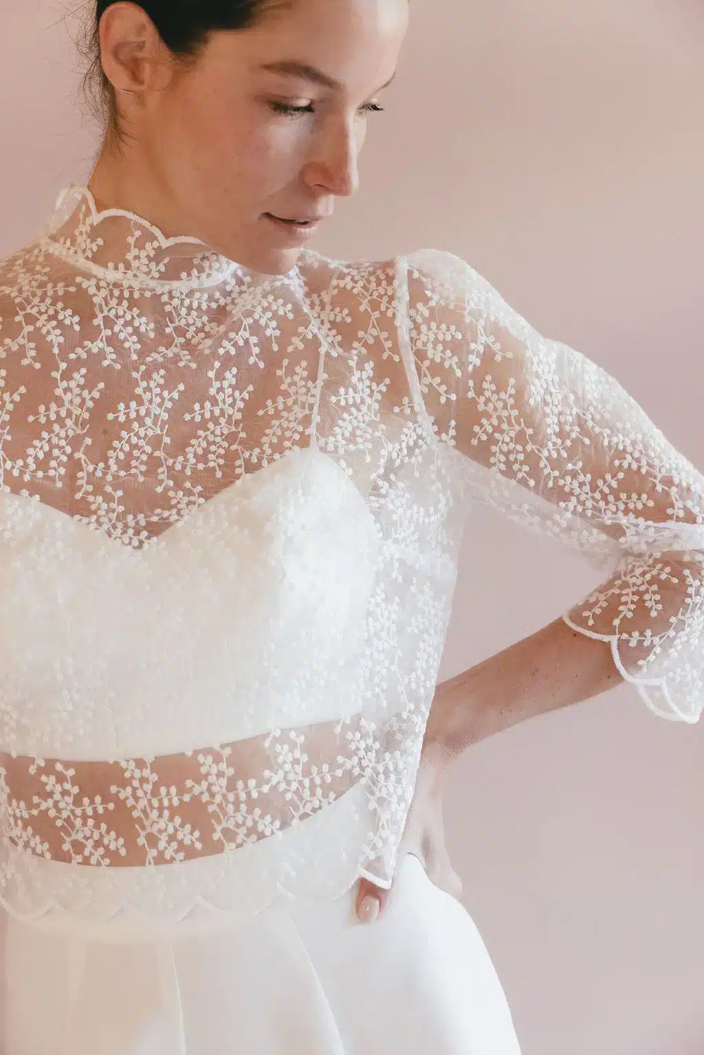 Blouse -Garance col monté – Image 6